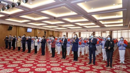 主會場“花落”鄭州 河南400余名優秀志愿者宣誓出征，展覽展示會務服務全面啟動